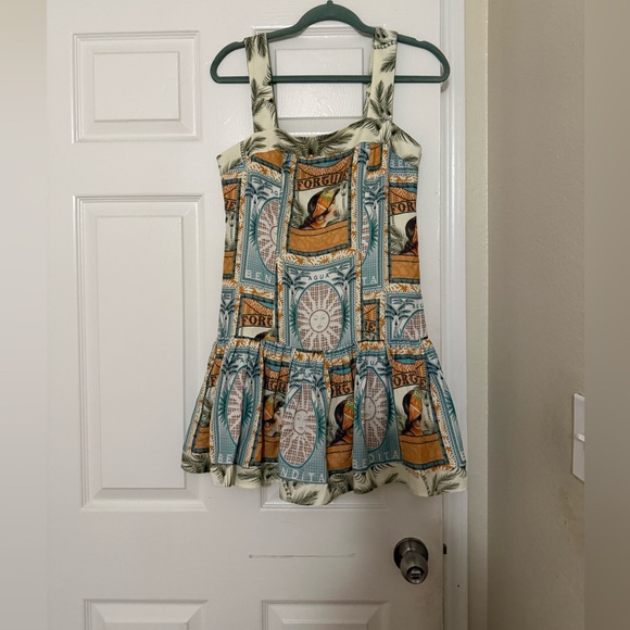 Agua Bendita Multicolor Printed Dress - Picture 6 of 16